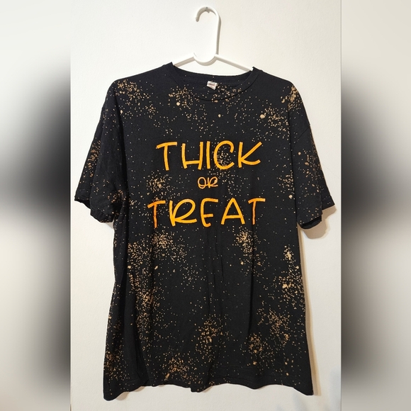 Custom Halloween Splatter Shirt Size XL - Picture 1 of 5